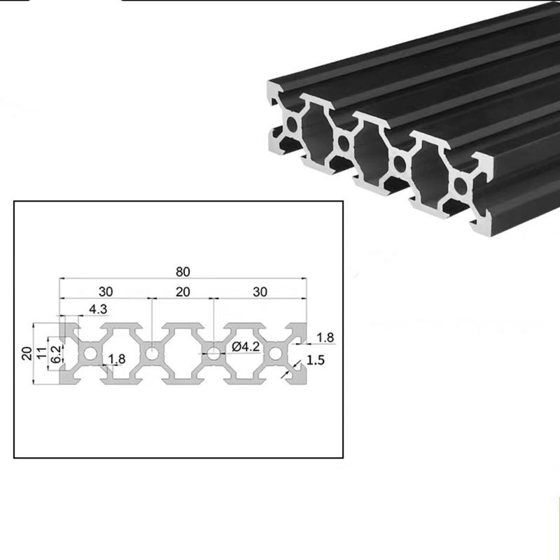 PAIDU 3030 T Slot Aluminium Extrusion Profiles Manufacturer